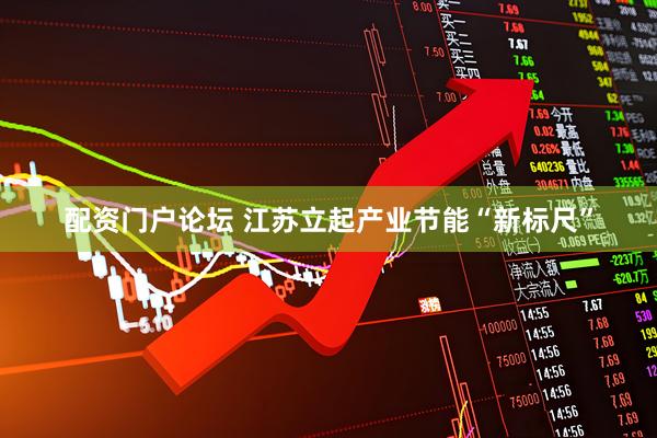 配资门户论坛 江苏立起产业节能“新标尺”