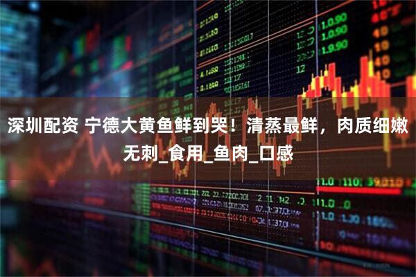 深圳配资 宁德大黄鱼鲜到哭！清蒸最鲜，肉质细嫩无刺_食用_鱼肉_口感