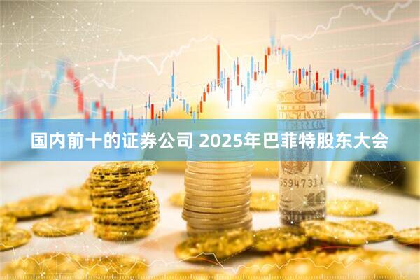 国内前十的证券公司 2025年巴菲特股东大会