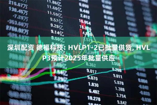 深圳配资 德福科技: HVLP1-2已批量供货, HVLP3预计2025年批量供应